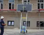 Geda Solar-Fixlift 250 bis 14 m Komplettpaket mit Solarpritsche