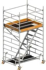 Uni-Komfort Treppengerüst 4201; Arbeitshöhe 4.20 m