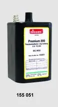 Nissen Premium Trockenbatterie Premium 800