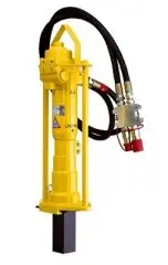 Atlas Copco Hydraulik-Pfahltreiber LPD-RV mit Fernsteuerventil für Ø 40 - 100 mm