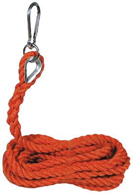 Polypropylene construction hoist rope