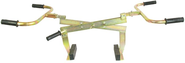 Curbstone laying clamp 