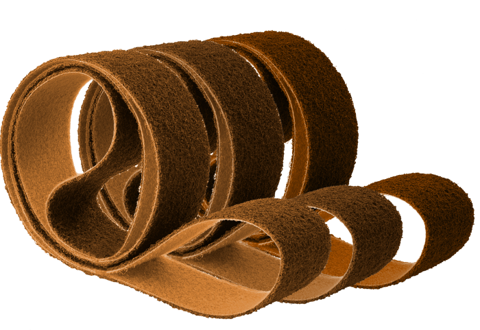 Surface polishing belts X-Flex Brown 40x760 mm coarse (PU 20)