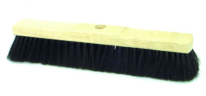 Hall broom mixed hair bristles