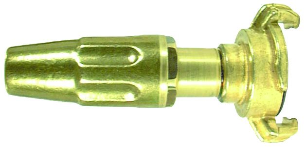 Brass spray nozzle with quick coupling