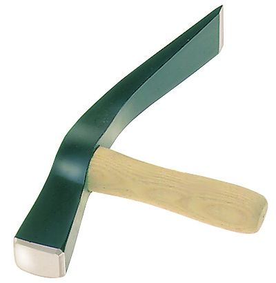Paving hammer Rhenish shape with ash handle