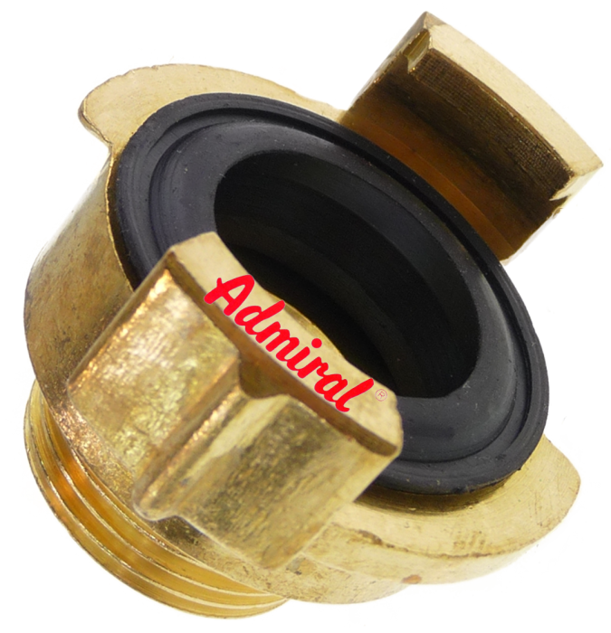 Brass quick coupling AG