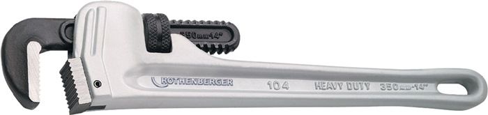Rothenberger Single Hand Pipe Wrench ALUDUR Total L.900mm
