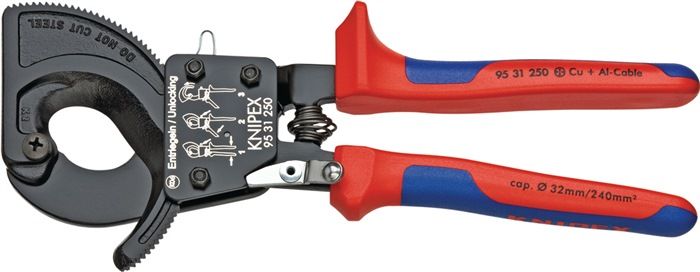 Knipex-Werk cable cutter total l.250mm max.32