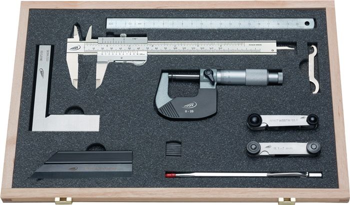 HELIOS-PREISSER Measuring tool set 8pcs.H.PREISSER