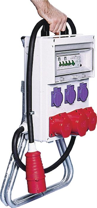 NORDWEST plastic stand-alone power distributor CEE-16 A
