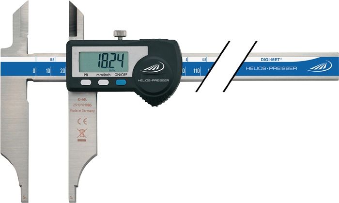 HELIOS-PREISSER Workshop caliper gauge DIN862 DIGI MET® 300mm