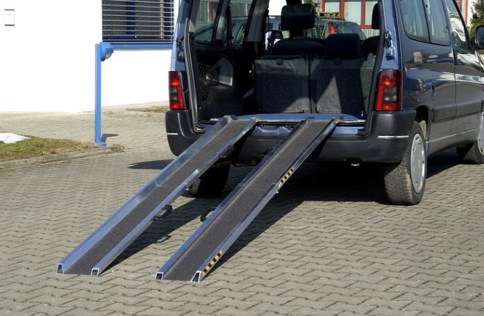 Altec RAS-F wheelchair ramp foldable with non-slip surface