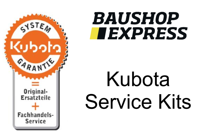 Kubota Service Kit for excavator U36 (500h) / U36-4 (1000h)