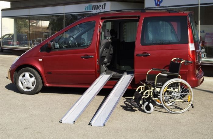 Altec ABS-F wheelchair ramp foldable