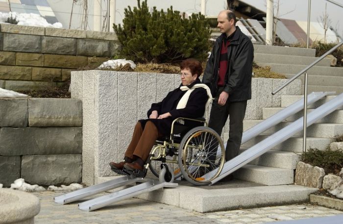 Altec ABS wheelchair ramp