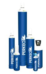 Perkeo Sauerstoff-Stahlflasche mit Erstfüllung