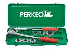 Perkeo Rohrexpander-Sets: Rohr-Expander, 6 Stk. Nieten-Expanderköpfen und Entgrater