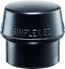 Einsatz für Simplex-Schonhammer, Gummikomposition, schwarz