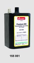 Nissen Premium Trockenbatterie Premium 800