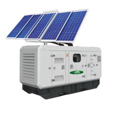 Kipor FME PV-Anlage mit Stromerzeuger und Batteriespeicher
