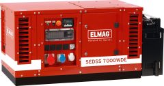 Diesel-Stromerzeuger SEDSS 5000WE-AVR-DSE3110 mit YANMAR-Motor L100N (super-schallgedämmt)