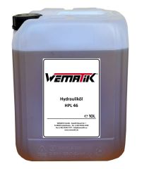 Wematik Hydrauliköl HPL46 10 Liter inkl. Kanister